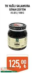 TK YAĞLI SALAMURA SİYAH ZEYTİN 1000 G TK YAĞLI SALAMURA SİYAH ZEYTİN 1000 G